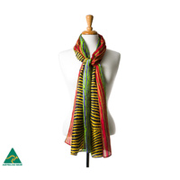 medicine tree silk scarf at tali gallery